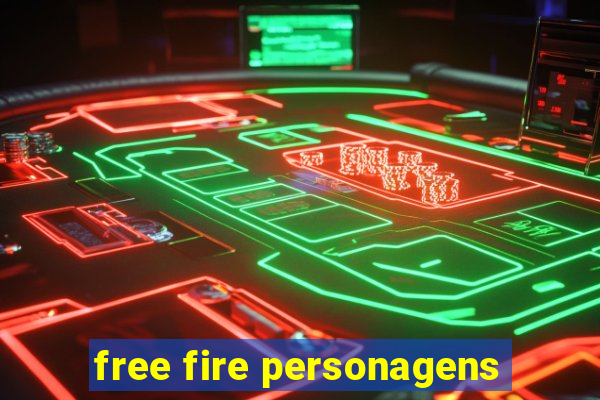 free fire personagens